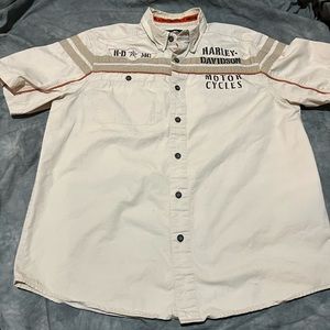 Harley-Davidson casual button down shirt